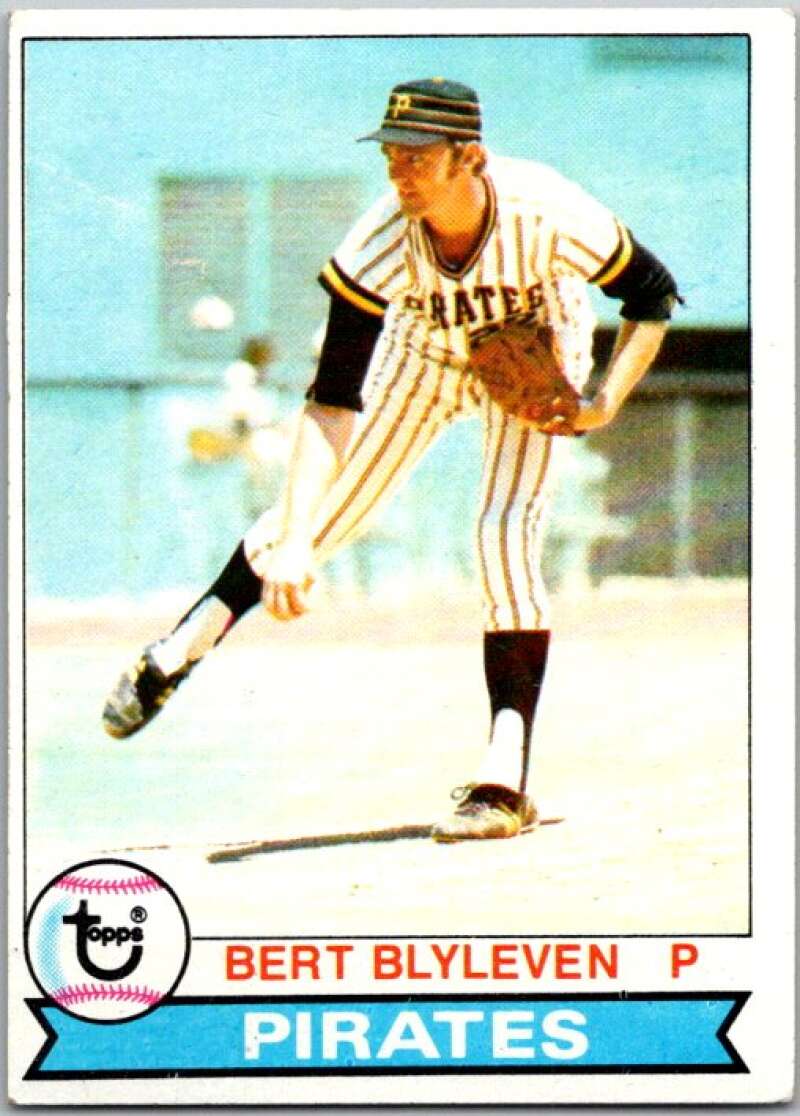 1979 Topps MLB #308 Bert Blyleven Pittsburgh Pirates V46619