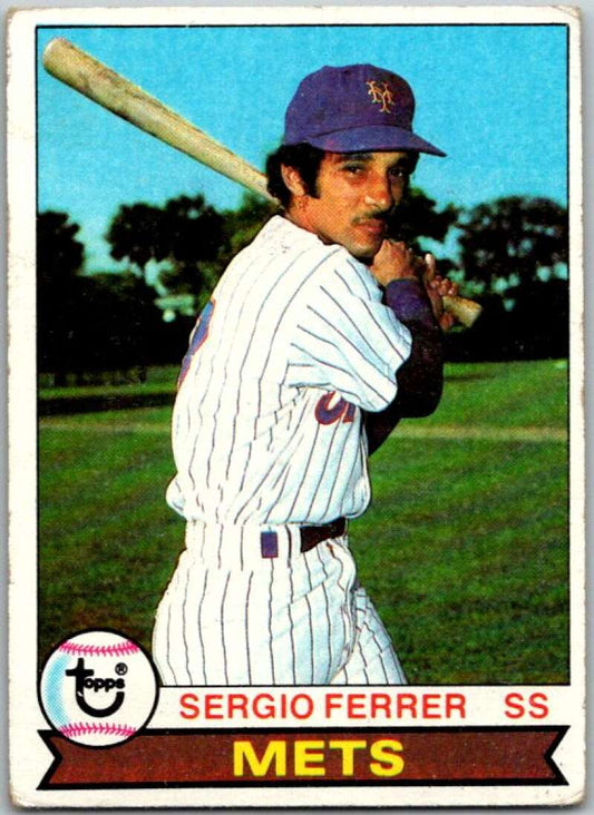 1979 Topps MLB #397 Sergio Ferrer  RC Rookie New York Mets  V46647