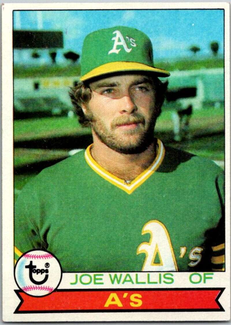 1979 Topps MLB #406 Joe Wallis DP Oakland Athletics V46652