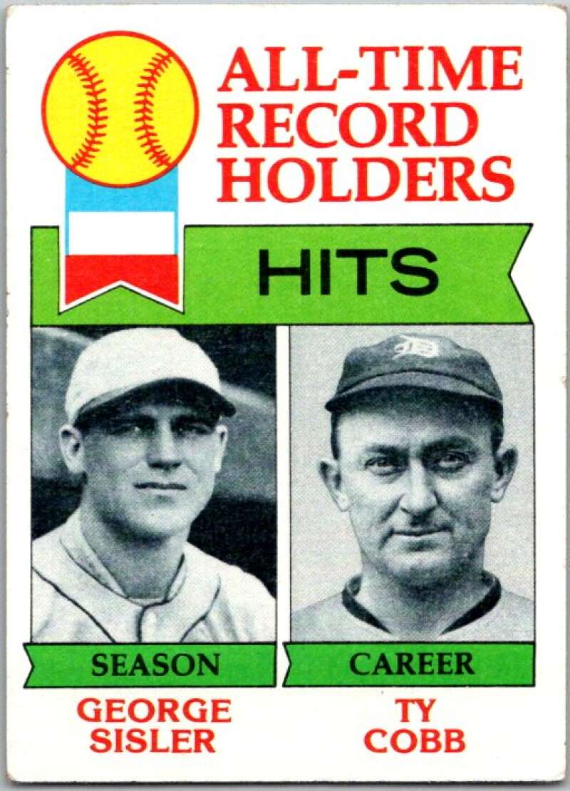 1979 Topps MLB #412 Hack Wilson/Hank Aaron ATL Atlanta Braves V46655