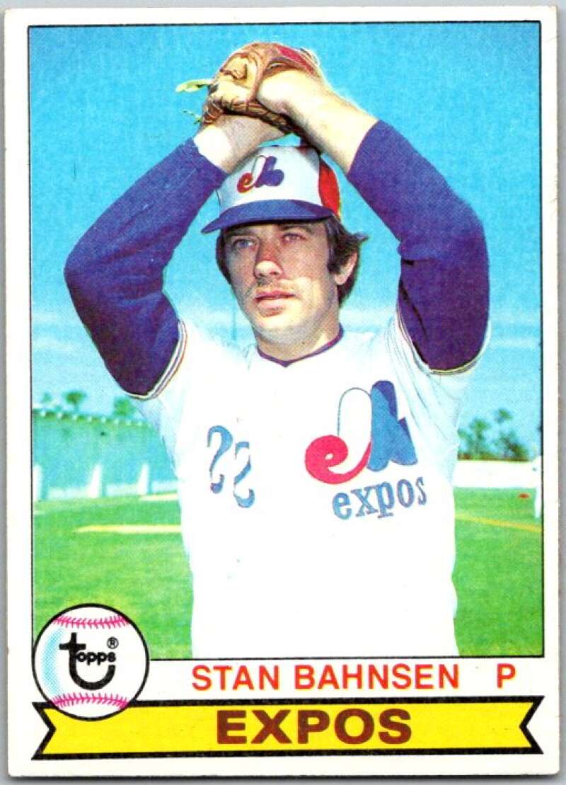1979 Topps MLB #468 Stan Bahnsen DP Montreal Expos V46678