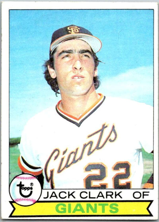 1979 Topps MLB #512 Jack Clark  San Francisco Giants  V46690