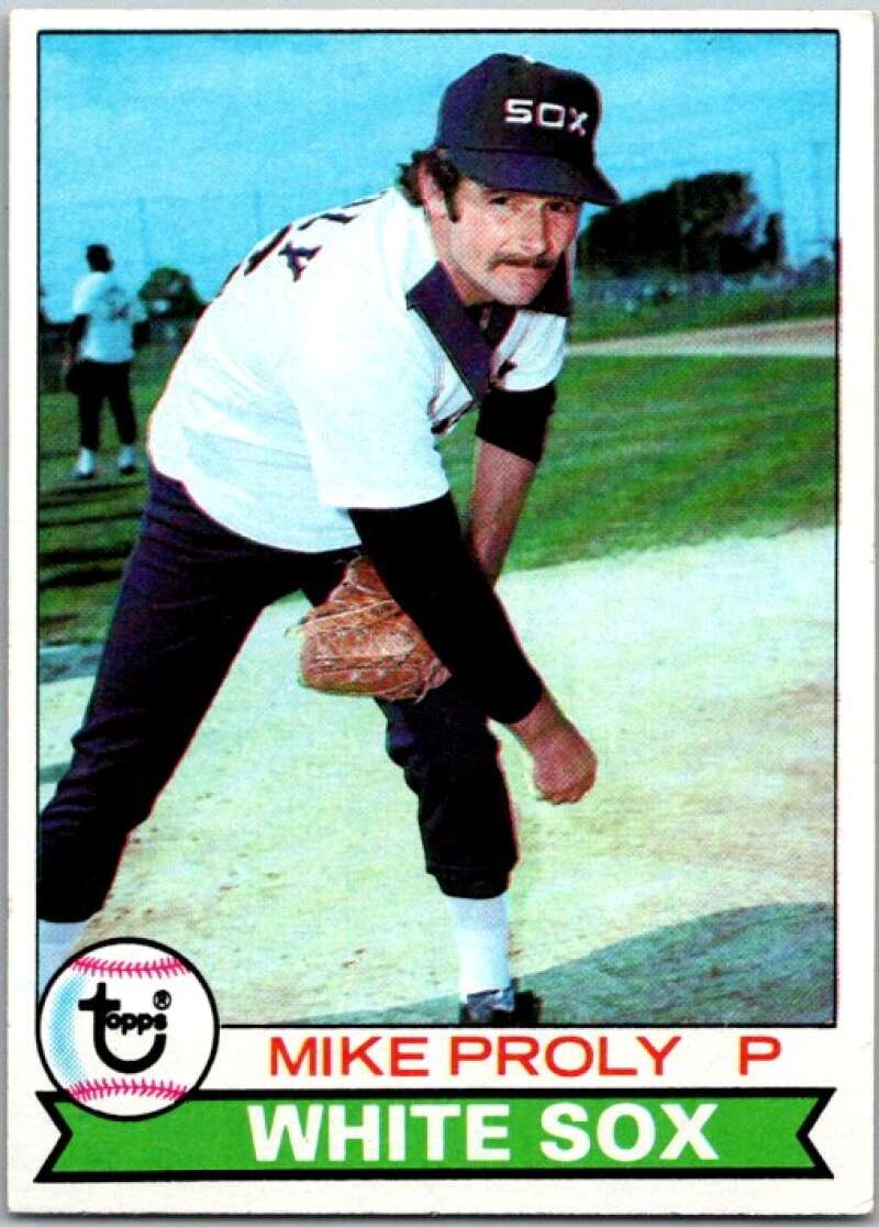 1979 Topps MLB #514 Mike Proly RC Rookie Chicago White Sox V46691