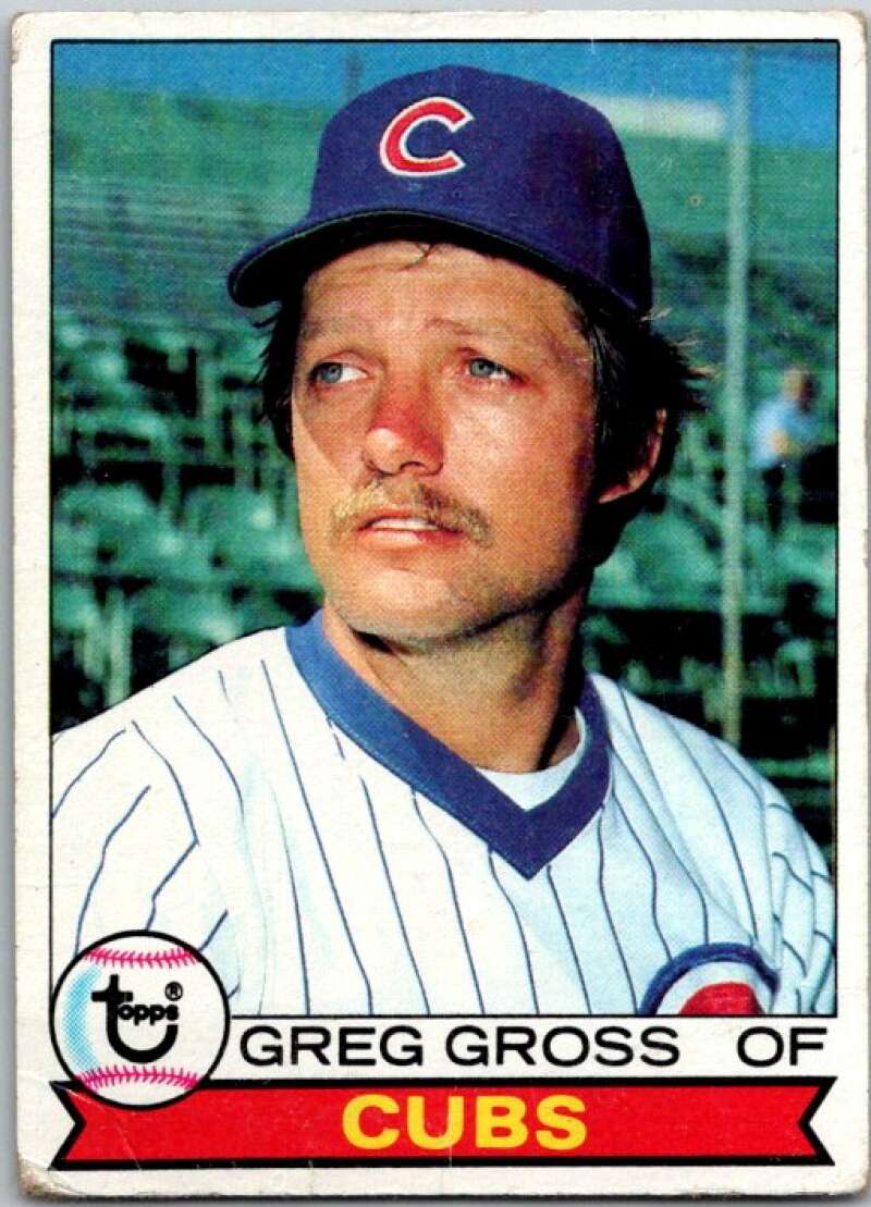 1979 Topps MLB #579 Greg Gross Chicago Cubs V46705