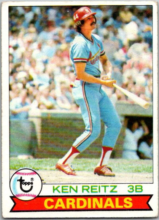 1979 Topps MLB #587 Ken Reitz  St. Louis Cardinals  V46706