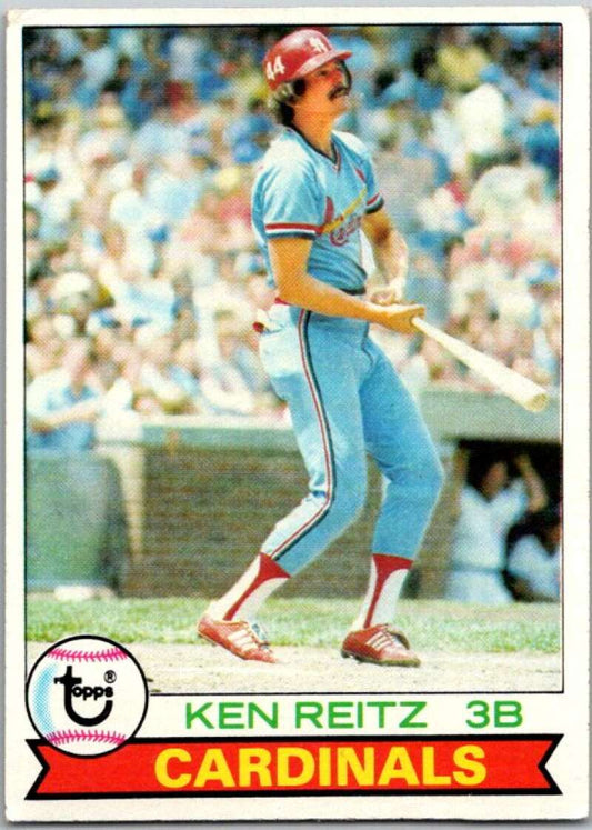 1979 Topps MLB #587 Ken Reitz  St. Louis Cardinals  V46707