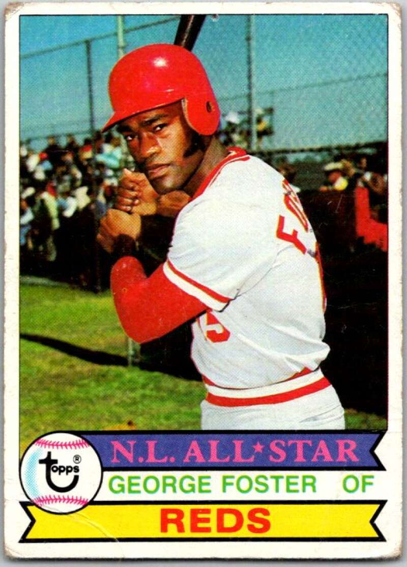 1979 Topps MLB #600 George Foster Cincinnati Reds V46709