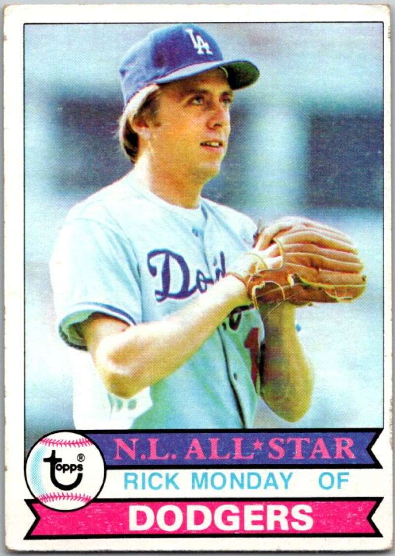 1979 Topps MLB #605 Rick Monday DP Los Angeles Dodgers V46711
