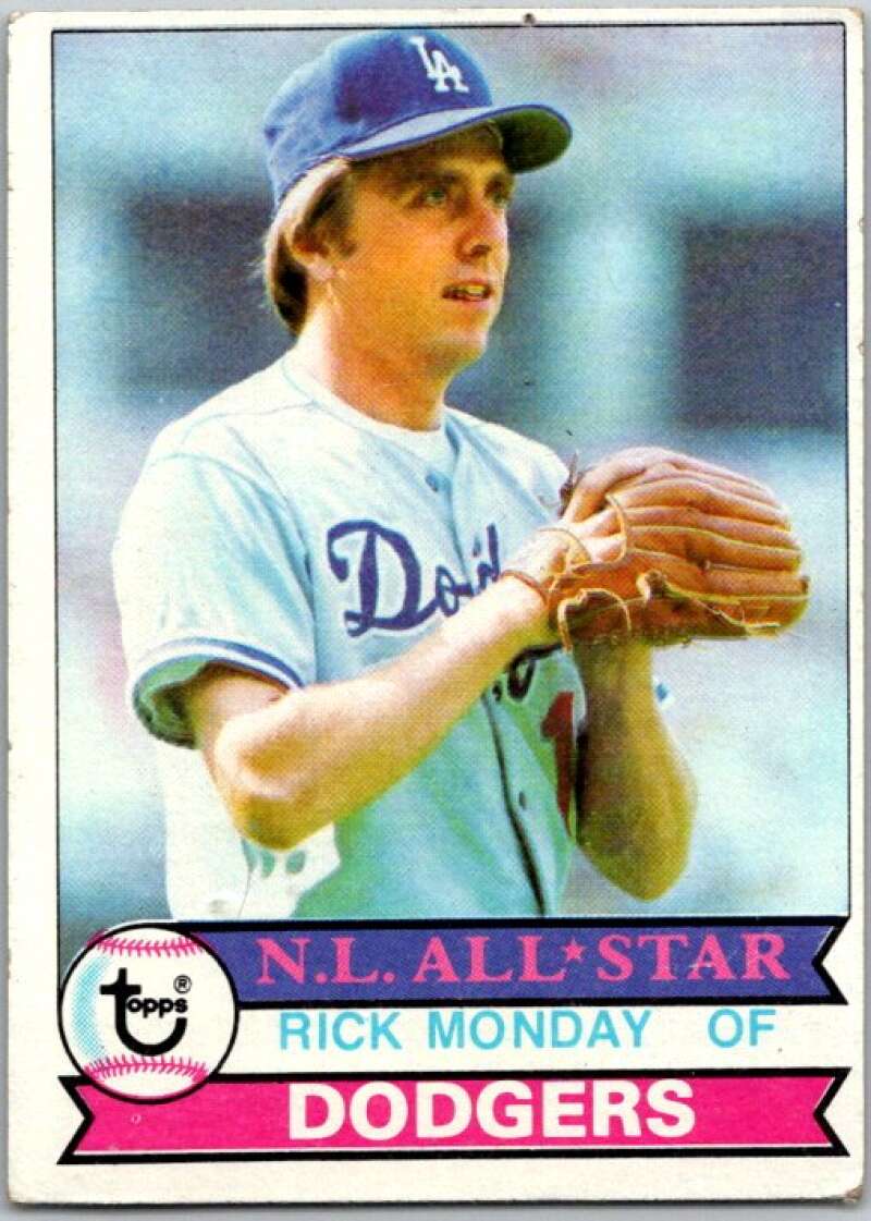 1979 Topps MLB #605 Rick Monday DP Los Angeles Dodgers V46712