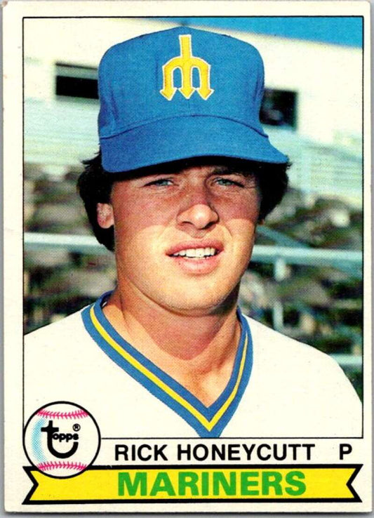 1979 Topps MLB #612 Rick Honeycutt  RC Rookie Seattle Mariners  V46715