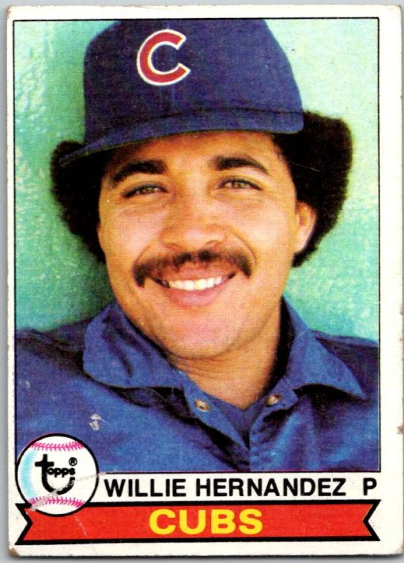 1979 Topps MLB #614 Willie Hernandez Chicago Cubs V46716