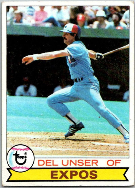 1979 Topps MLB #628 Del Unser  Montreal Expos  V46721