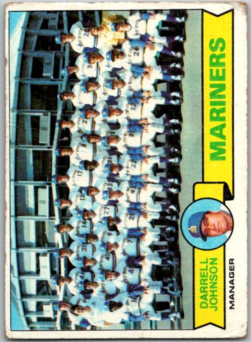 1979 Topps MLB #659 Darrell Johnson MG Seattle Mariners V46724