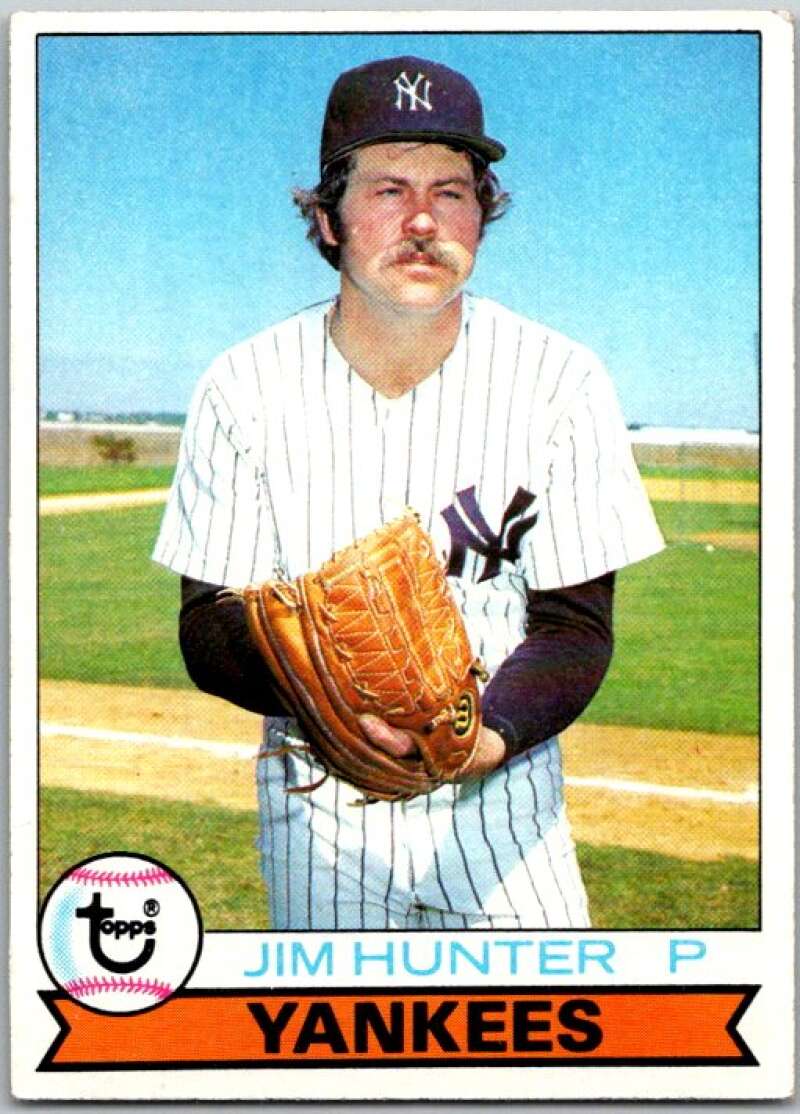 1979 Topps MLB #670 Jim Hunter DP New York Yankees V46727