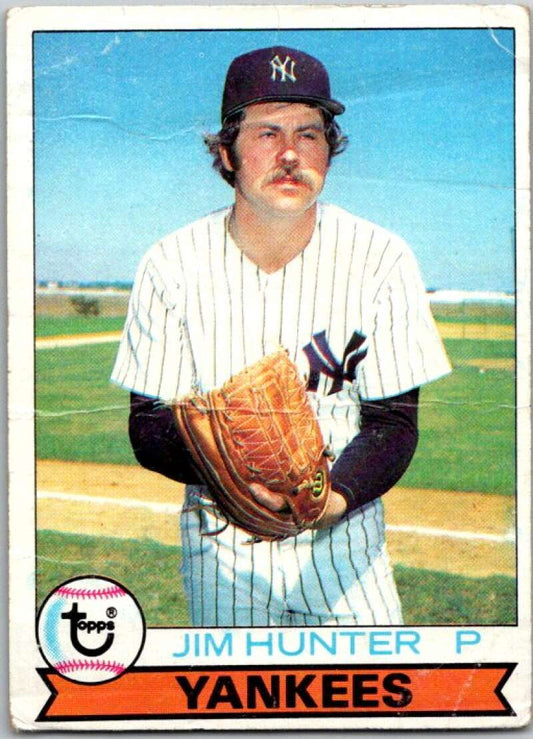 1979 Topps MLB #670 Jim Hunter DP  New York Yankees  V46728