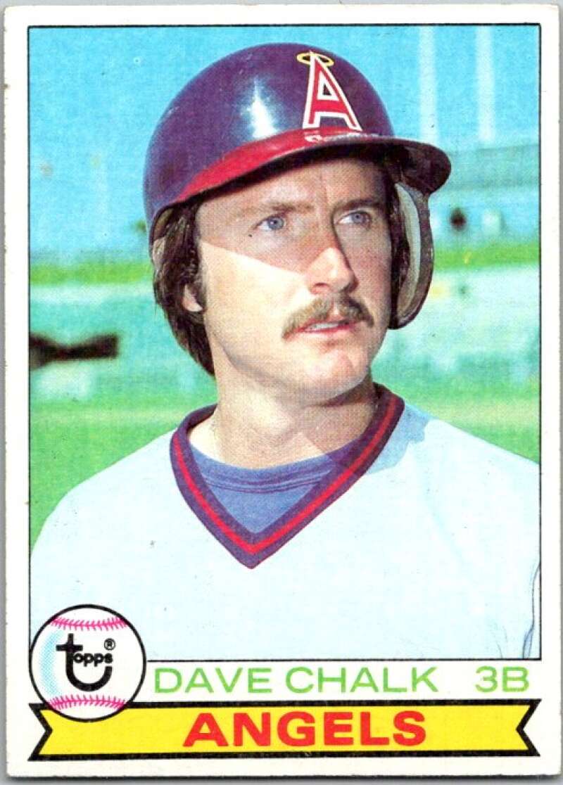 1979 Topps MLB #682 Dave Chalk California Angels V46732