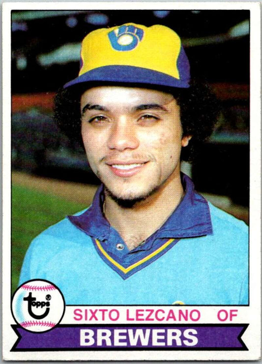1979 Topps MLB #685 Sixto Lezcano  Milwaukee Brewers  V46733