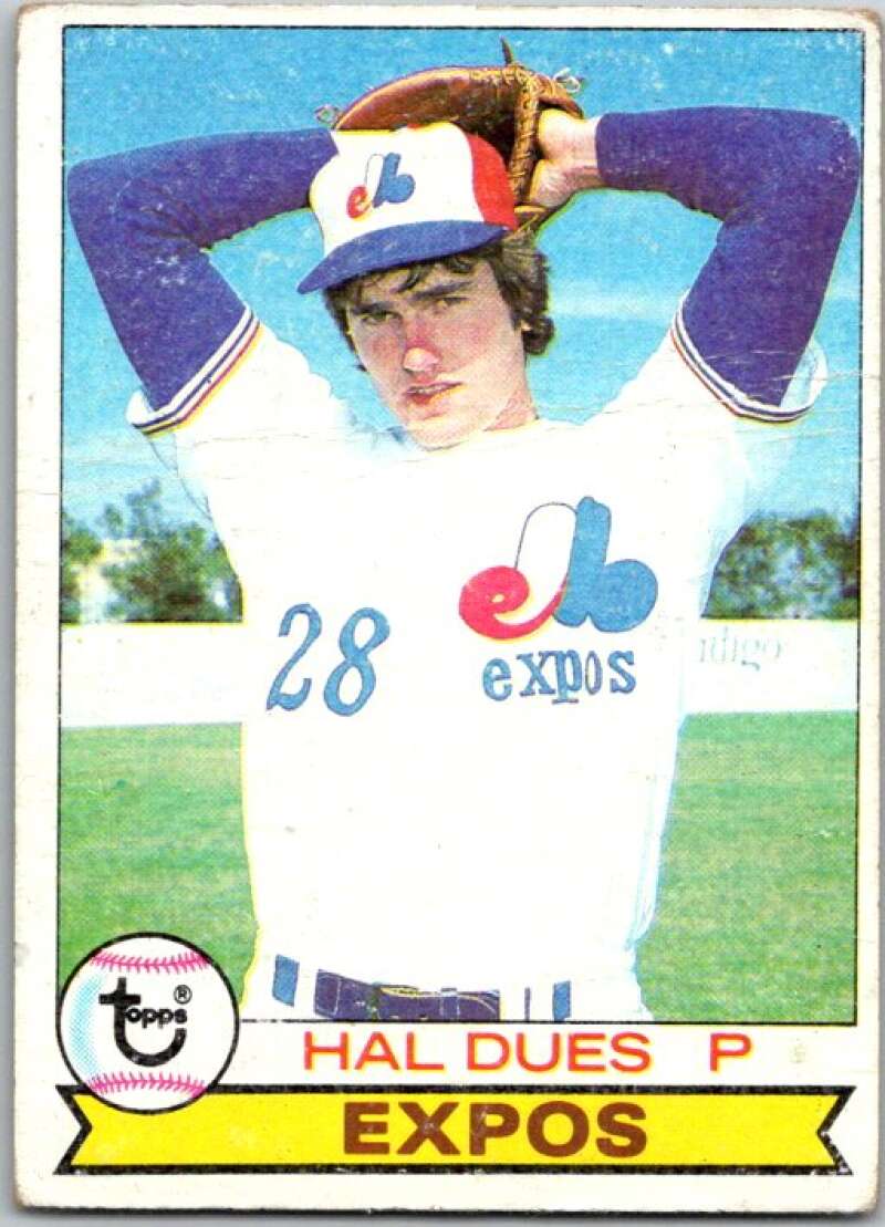 1979 Topps MLB #699 Hal Dues RC Rookie Montreal Expos V46737