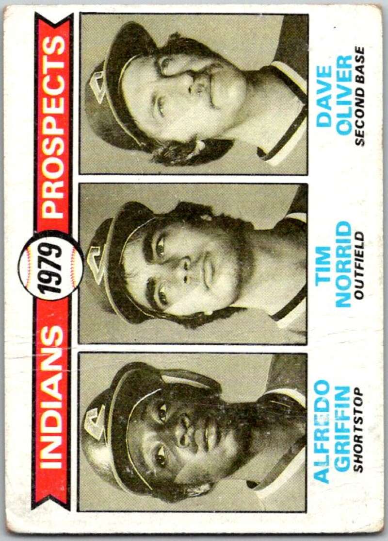 1979 Topps MLB #705 Griffin/Norrid/Oliver Prospects RC Rookie V46740