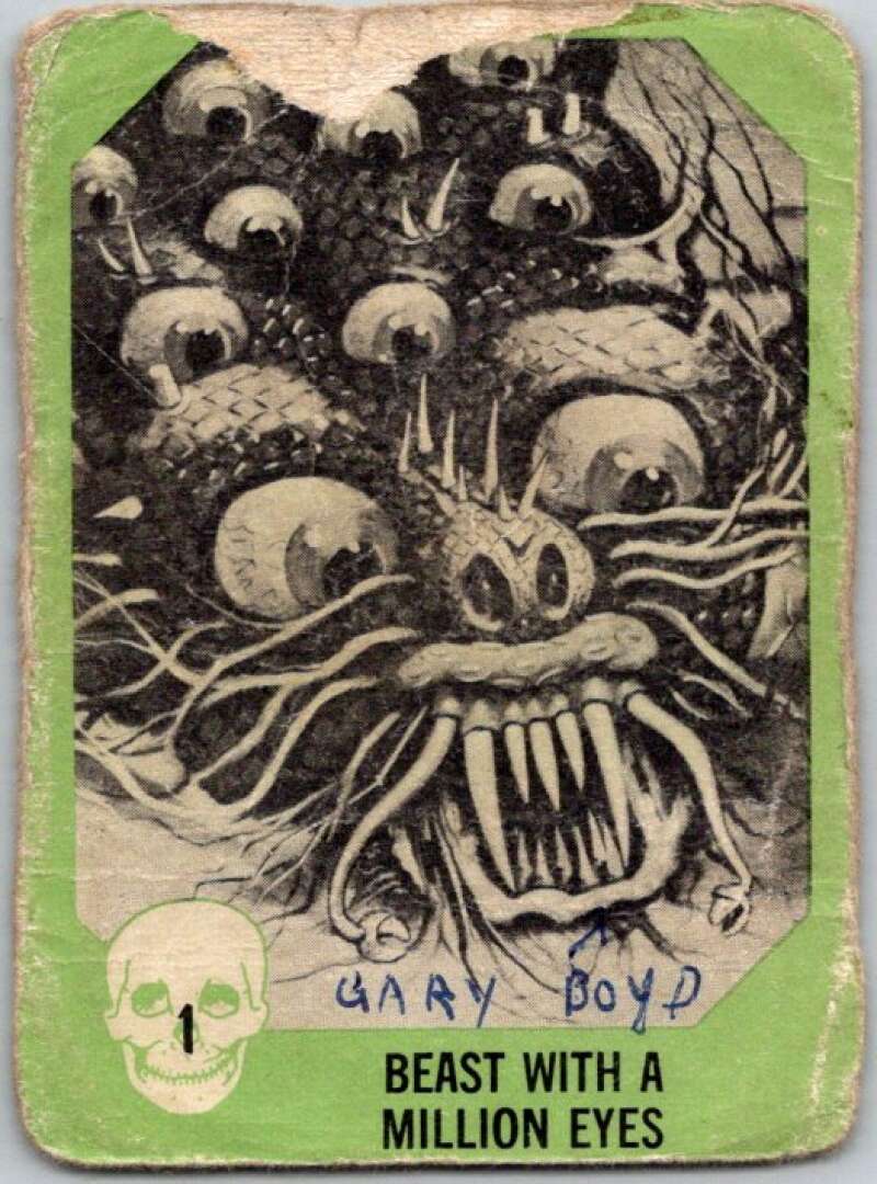 1961 Horror Monsters #1 Beast with A Million Eyes V46747