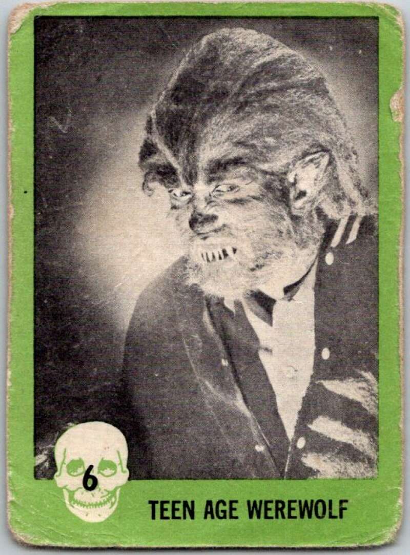 1961 Horror Monsters #6 Teen Age Werewolf V46750