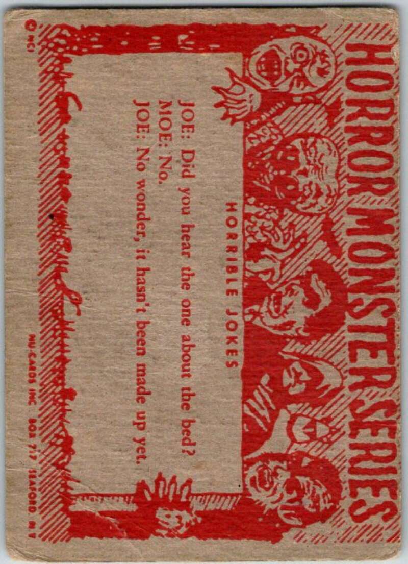 1961 Horror Monsters #17 The Mole People V46754