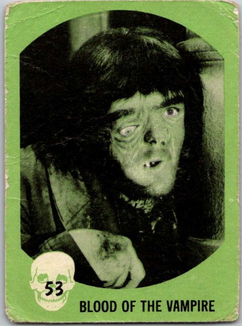 1961 Horror Monsters #53 Blood of the Vampire V46761