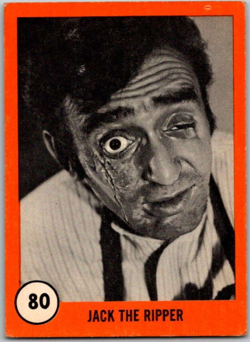 1961 Horror Monsters #80 Jack The Ripper V46766