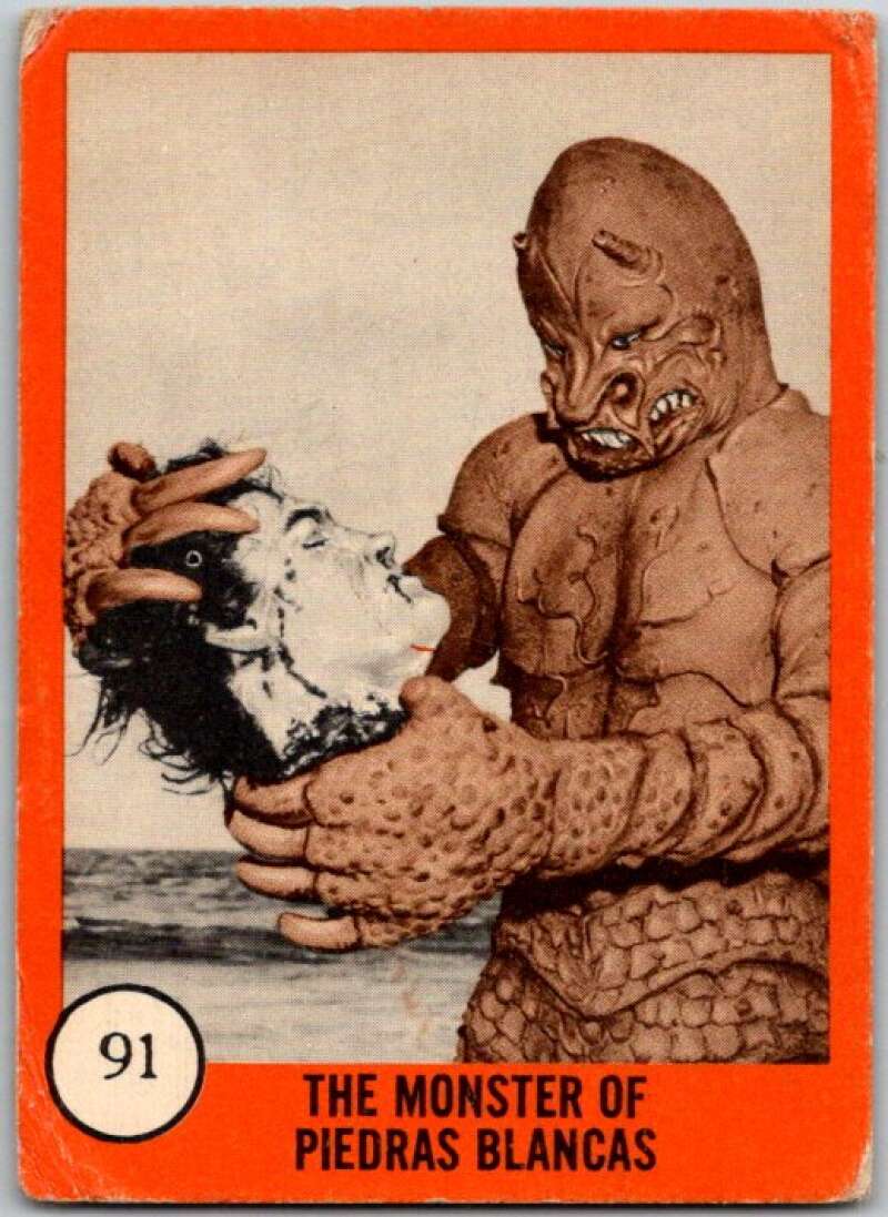 1961 Horror Monsters #91 Monster of Piedras Blancas V46768
