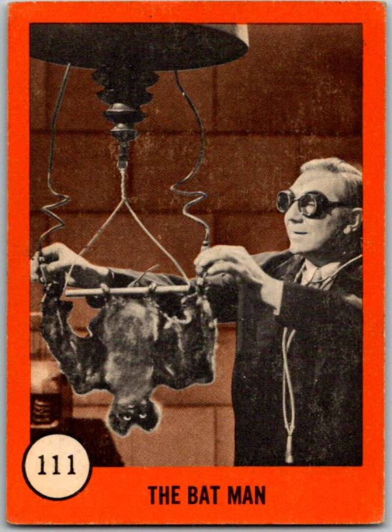 1961 Horror Monsters #111 The Bat Man V46773