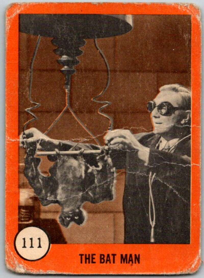 1961 Horror Monsters #111 The Bat Man V46774