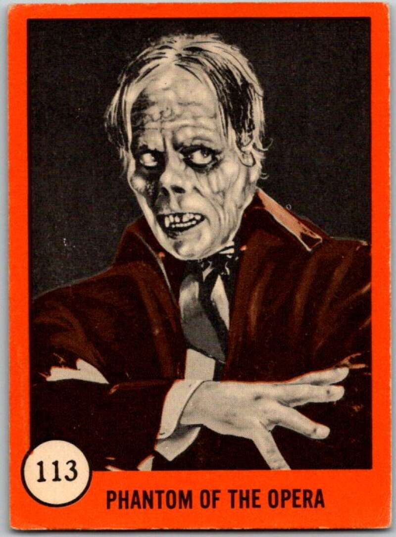 1961 Horror Monsters #113 Phantom of the Opera V46775