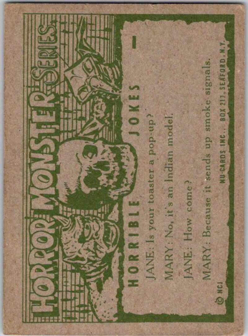 1961 Horror Monsters #113 Phantom of the Opera V46775