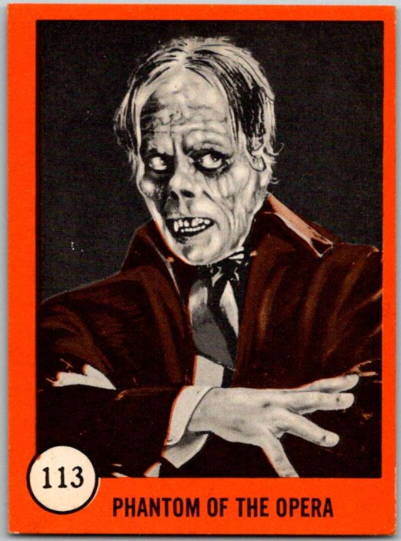 1961 Horror Monsters #113 Phantom of the Opera V46776