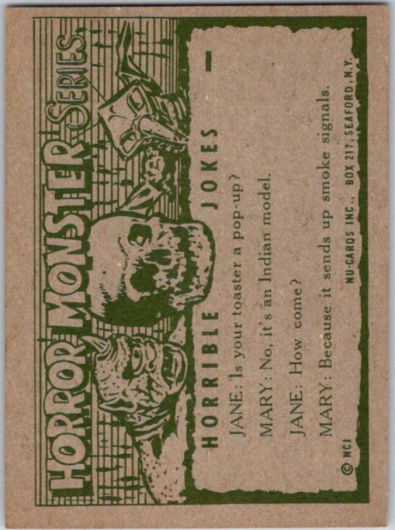 1961 Horror Monsters #113 Phantom of the Opera V46776