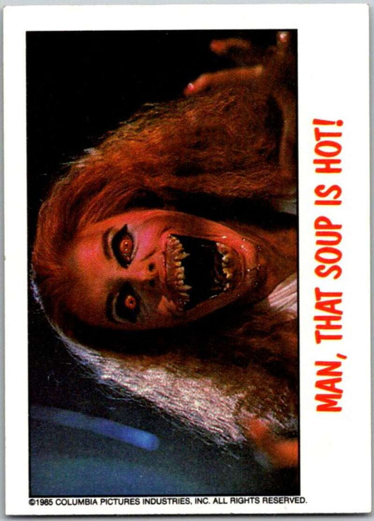1988 Topps Fright Flicks #2 Man/That Soup Is Hot   V46782