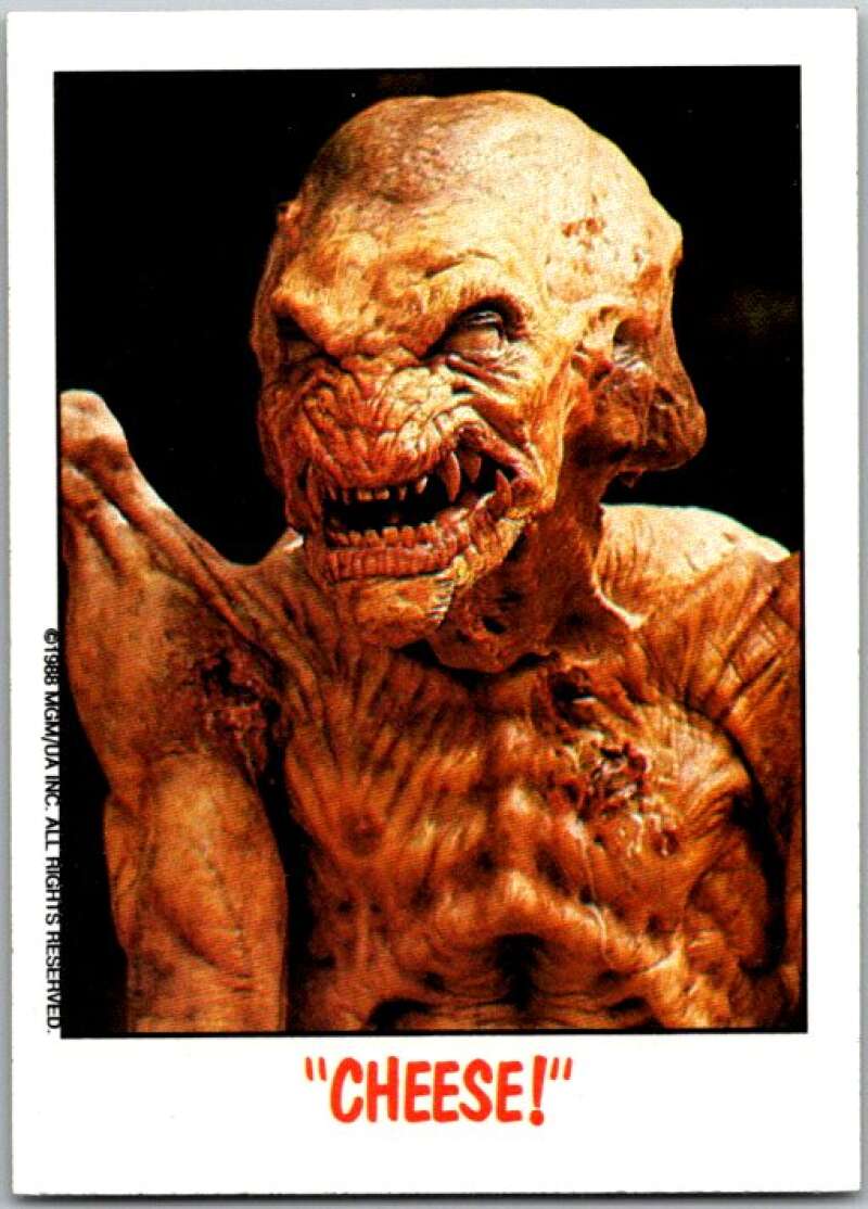1988 Topps Fright Flicks #65 Cheese V46791