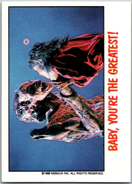 1988 OPC Fright Flicks #7 Baby/You're the Greatest   V46797