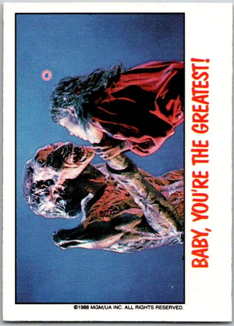 1988 OPC Fright Flicks #7 Baby/You're the Greatest V46798
