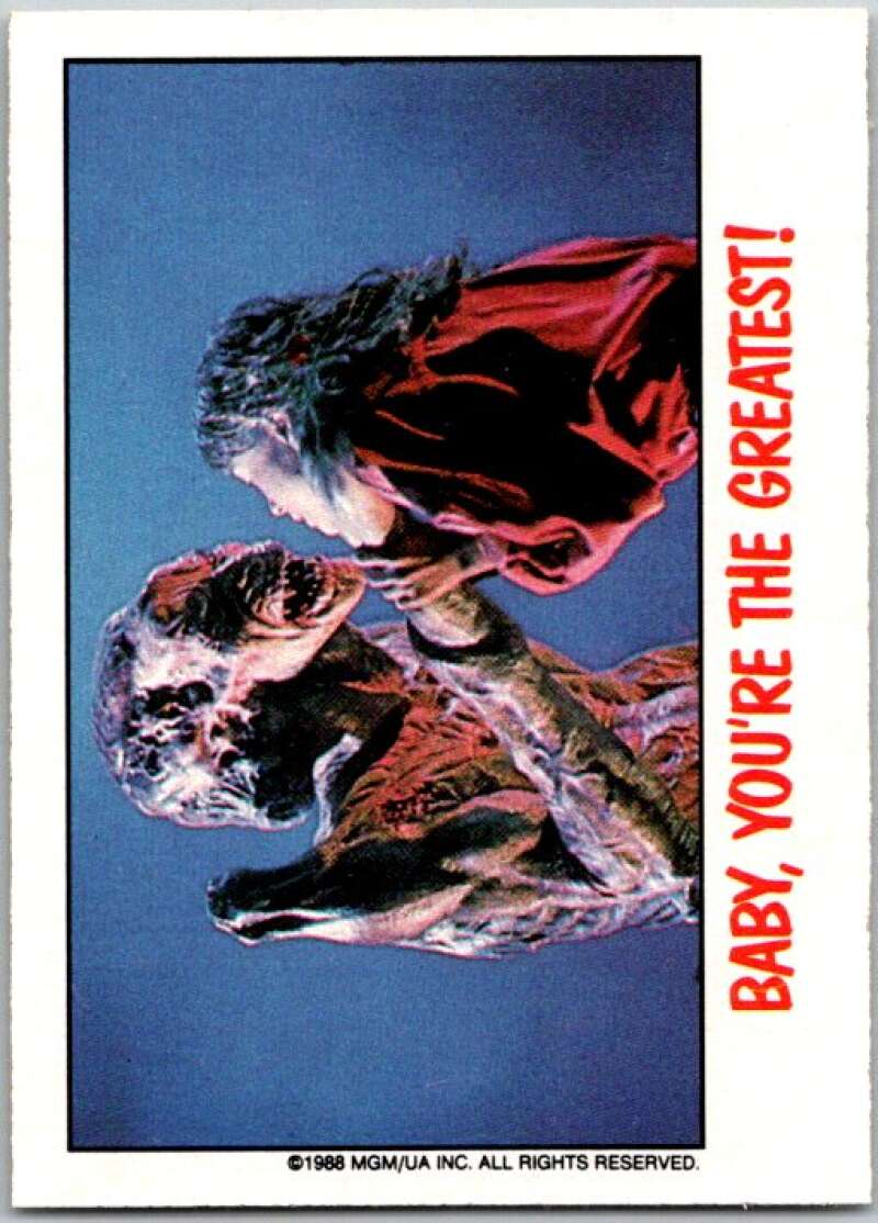 1988 OPC Fright Flicks #7 Baby/You're the Greatest V46799