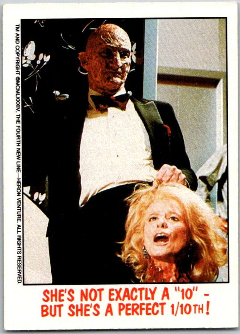 1988 OPC Fright Flicks #25 She's Not Exatly a 10 But She's a Perfect V46808
