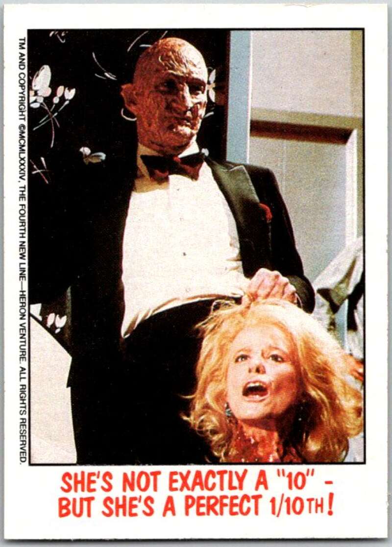 1988 OPC Fright Flicks #25 She's Not Exatly a 10 But She's a Perfect V46809