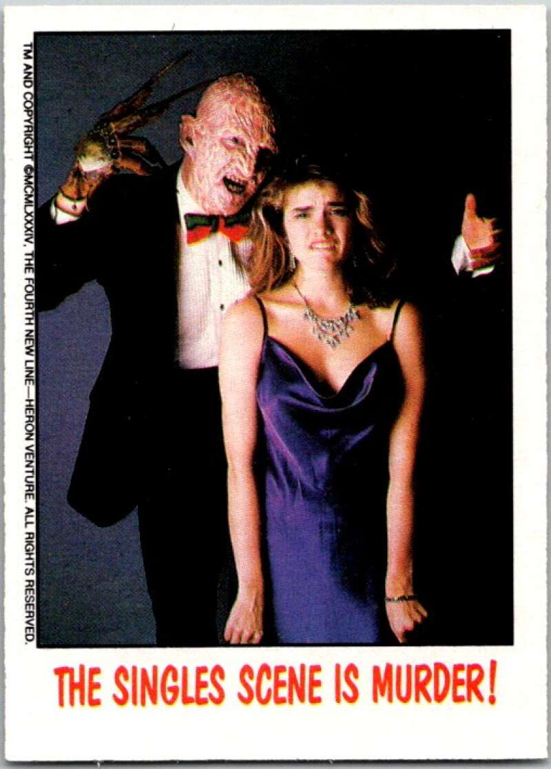 1988 OPC Fright Flicks #27 The Singles Scene Is Murder V46810