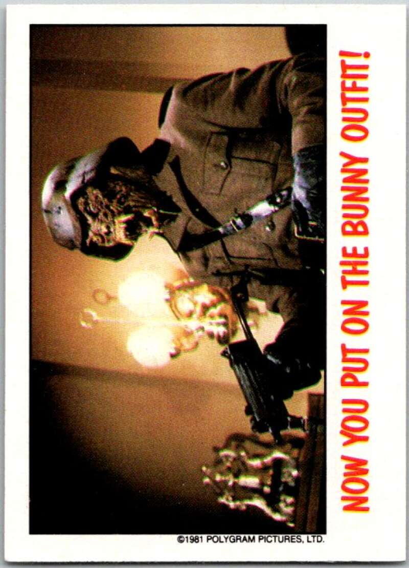 1988 OPC Fright Flicks #29 Now You Put on the Bunny Outfit V46813