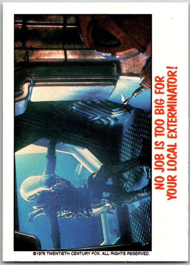 1988 OPC Fright Flicks #40 No Job Is Too Big for Your Local Exterminator V46815