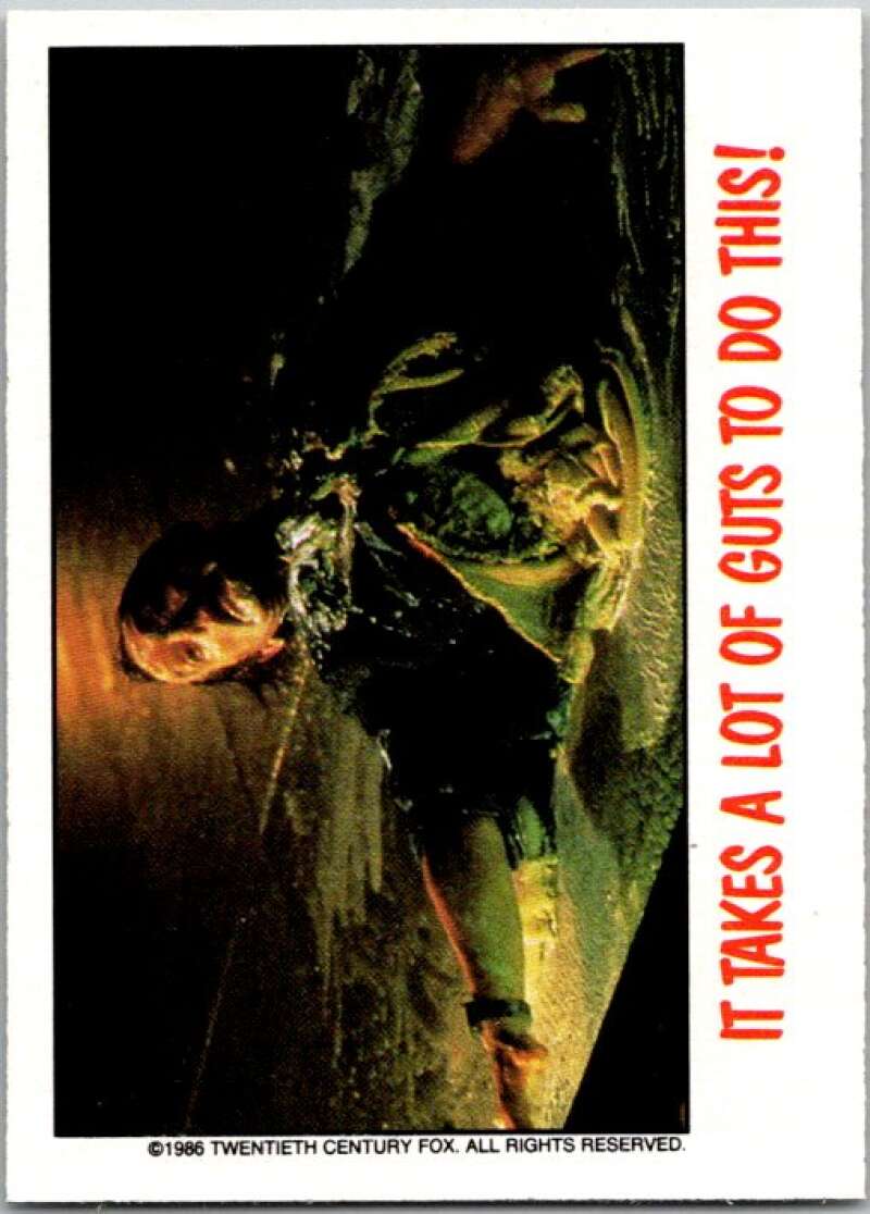 1988 OPC Fright Flicks #64 It Takes a Lot of Guts To Do This V46828