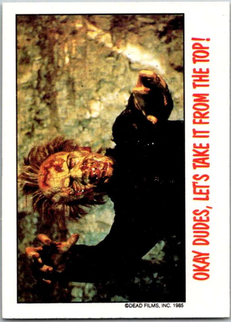 1988 OPC Fright Flicks #67 Okay Dudes/Let's Take It from the Top V46830