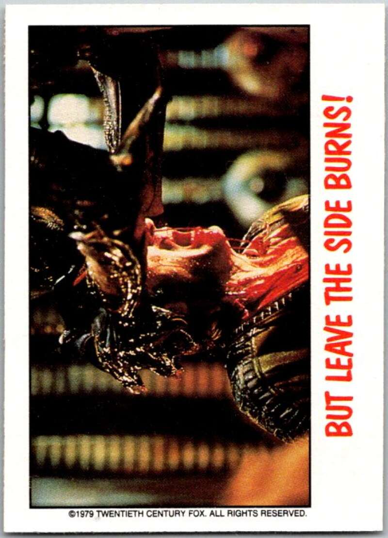 1988 OPC Fright Flicks #70 But Leave the Side Burns V46832