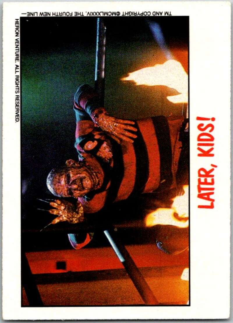 1988 OPC Fright Flicks #85 Later/Kids V46841
