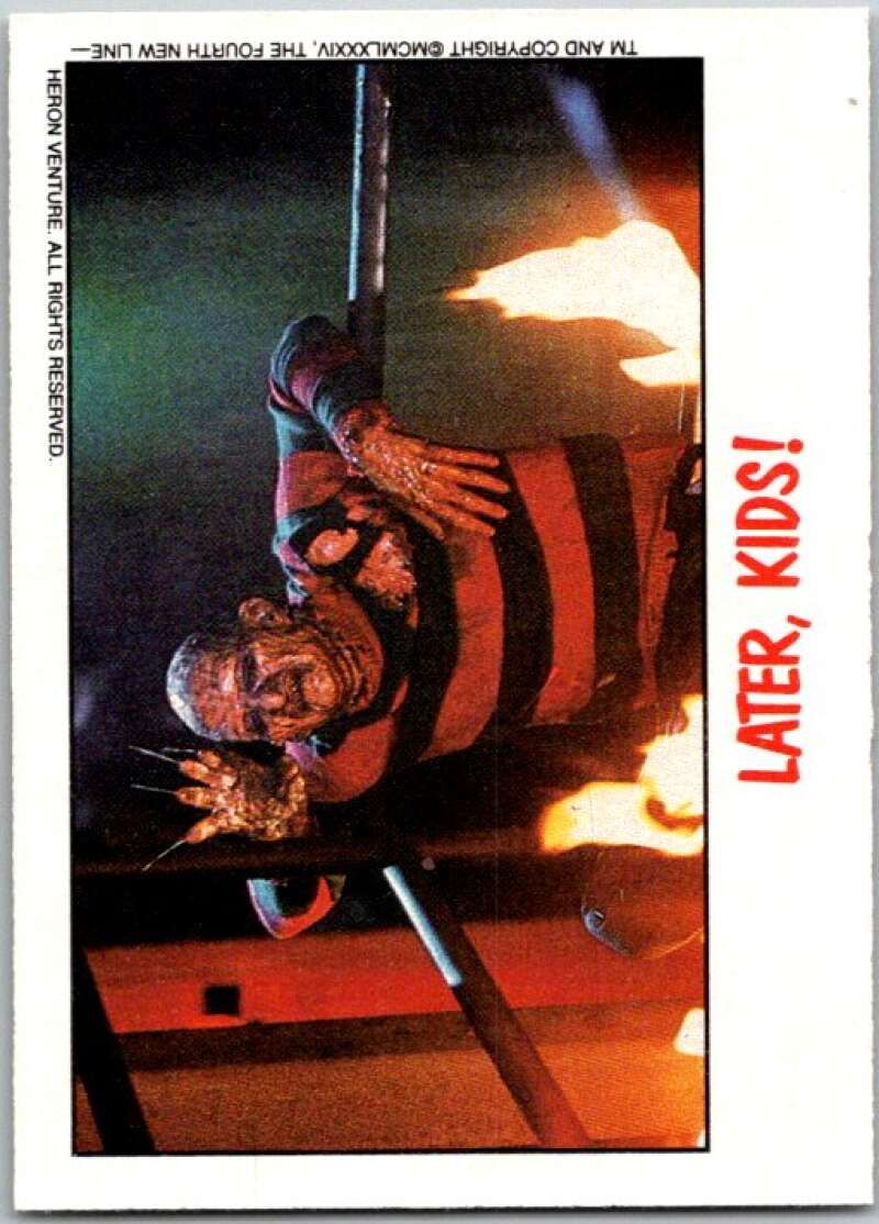 1988 OPC Fright Flicks #85 Later/Kids V46842